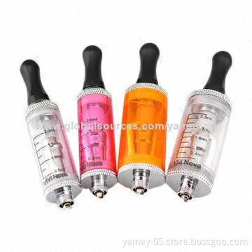Replaceable Dual-coil Vivi Nova E Cigarette Atomizers with Large Capacity and Great Vapor